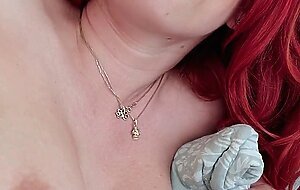 Tell Me You Love Your Mommy says Slutty Redhead Angel Wicky While Riding Stepson's Hard Dick S4:E2