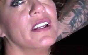 Horny natural mature housewife spooned
