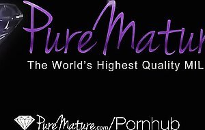 PureMature - Mature Brett Rossi gets champagne sucked off her ass