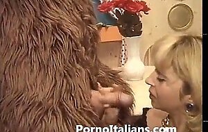 Italian porn comic - mature italian comic porn fucks gorilla