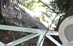 Sexy solo teen taylor gets wet touching her pussy