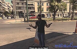 Naughty Alice milks off 2 hard cocks! MILFAKIA