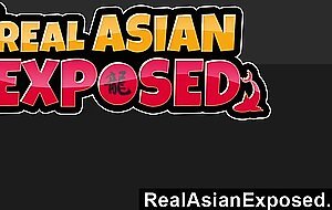 RealAsianExposed - Jayla is so thrilled to get such a big dick in her tiny