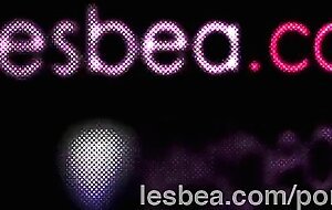 Lesbea HD Horny MILF devours juicy tight pussy slit of teen