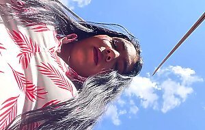 Naughty trans cums on the camera. Really Hot!