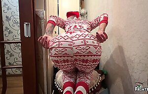 Christmas alone with StepMom part 1. Search for decorations for the Christmas tree. Creampie