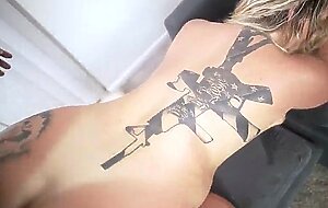 Masive Ass Blond PAW Barbie Fucks DadBod BBC in Hotel Room