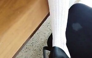 TEACHER Fucks Mexican Student Girl and He CUMS in Her Uniform! He Film Her, Amateur Sex At School!!