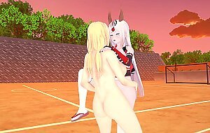 Futa - Naruto - Tsunade x Kaguya