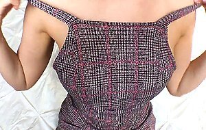 Big tit teen in summer dress gets her pussy pounded