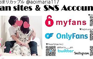 Girl in a suit after work shows boyfriend masturbationheartsHe creampie MariaheartsJapanese amateur