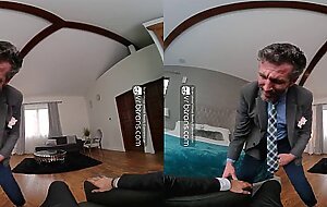 VRB Trans Naughty secret fuck before wedding with busty TGirl Brittney Kade VR Porn