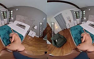 VRB Trans Naughty secret fuck before wedding with busty TGirl Brittney Kade VR Porn