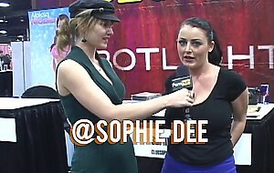 PornhubTV Sophie Dee Interview at eXXXotica 2012
