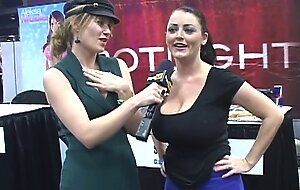 PornhubTV Sophie Dee Interview at eXXXotica 2012