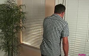 Mature man fucks a horny teen