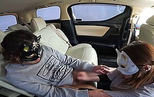 A Married Woman Begging For Creampie Car Sex In The Parking Lot Of An Affair Man's Wife