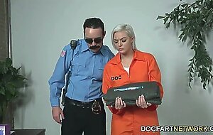 Jenna Ivory Gets Fucked By Her Black Lesbian Cellmates