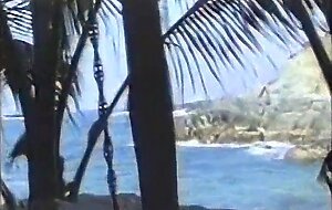 Home video, beach deserted