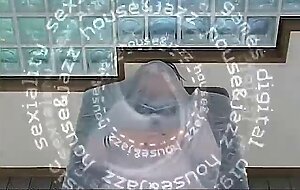 Asian Schoolgirl spreads cute pussy plunging vior Serina