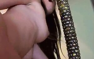 Teen hot amateur girl masturbate with sex toys clip-27