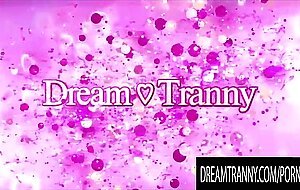 Dream Tranny - Stuffing a Horny Tgirls Mouth Compilation