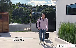 LoveHerFeet - Seductive Blonde With Big Tits Gets Pounded By French Stud