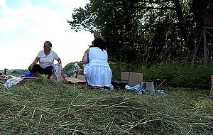 NO PANTIES ALERT: Big Tits Big Ass College Girls play Twister and Sunbathing in Panties and T-shirt