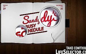POV sex with Sandy's assistant