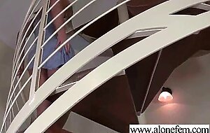 Amateur girl play with sex toys in front of camera vid-28