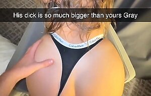 college girl cheats with fellow student in hotel on snapchat