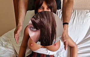 Realistic sex doll with perfect body makes me cum so fast