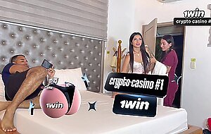 maid FUCKS with her boss while wife is in bed