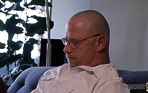 DADDY4K Tough man tempts sons GF into hot sex full of primal passion