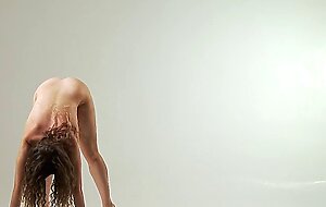 Big tits and small ass but very good gymnast Ursula Fe