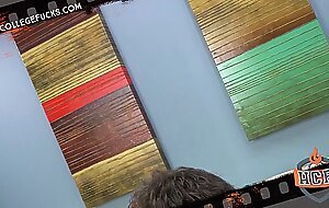 Hot College Fucks - Aliya tastes Dallen's hole and pole