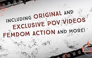 Hot College Fucks - Eighteen year old Chance hooks up with Lola