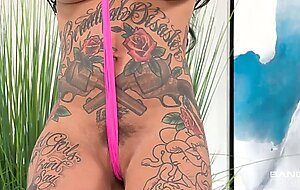 BANG Surprise - Tattooed Busty Lily Lane Gets Her Asshole Fucked