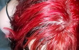 Goth Barely Legal Teen Spit Roasted by Couple