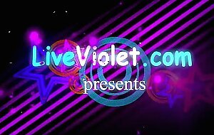 Blue hair busty babe Diana loves her fuck-machine