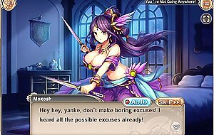 Kamihime PROJECT R - Mokosh Blowjob uncensored, Willing to play, check my about info.