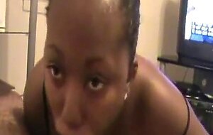 Hot busty ebony girl interracial fucking