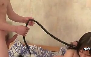 Kinky teen gets a hardcore pounding