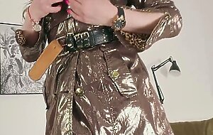 Aunt Judy's - 45yo Big-Bottom MILF Greta shows off her Big Juicy Ass & Natural Tits