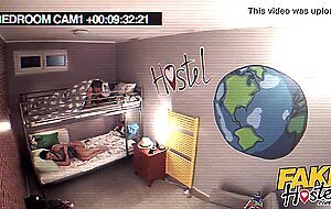 fake hostel - selfie crazed cute teen girl in pigtails gets the hard fuck of her life by older