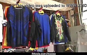 Cute teen sucked and fucked for cash 30