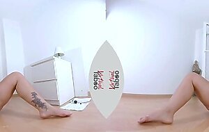 VIRTUAL TABOO - Big Titted Blondie Rides Dildo In Front Of You