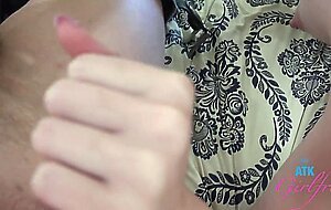 Cute 19 yo Amateur Kallie Taylor sucks on cock POV and then mounts it