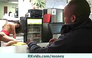 Smooth guy pays amateur chick for sex 3