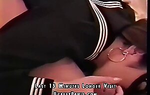 Asian student in hotel blowjob